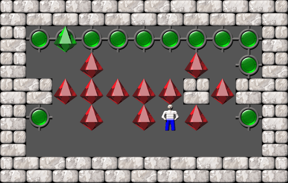 Sokoban Bugs collection 2 level 95